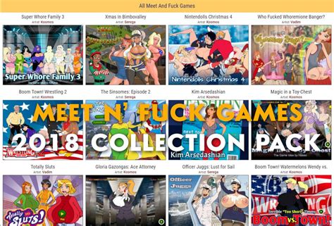 Meet And Fuck Games Collection Parody Porn Games Fun