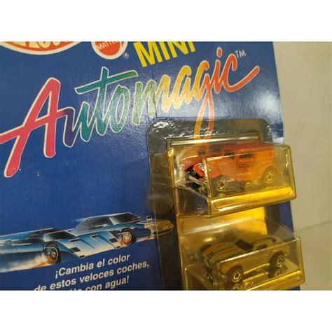 MINI AUTOMAGIC SET X MODELS HOT WHEELS BLISTER ABIERTO BCN
