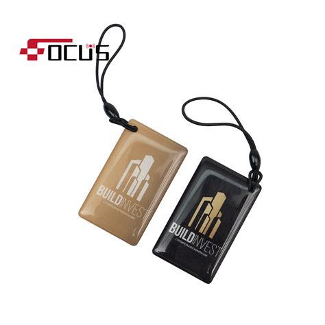 Contactless RFID Epoxy Smart Card NFC Key Tag For Access Control