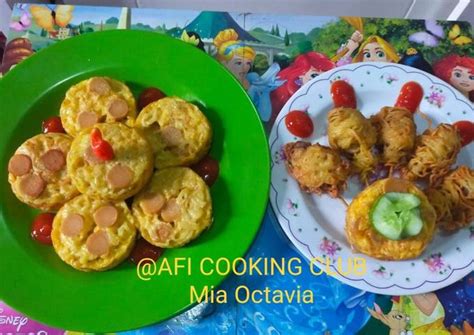 Resep Martabak Mie Mini Mie Sosis Gulung Oleh Afi Cooking Club Cookpad