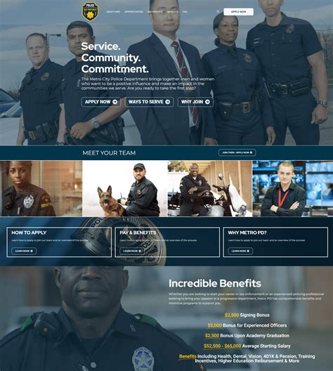 Police Recruitment Marketing Law Enforcement And Public Safety