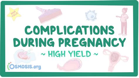 Complications During Pregnancy Pathology Review Video Causes