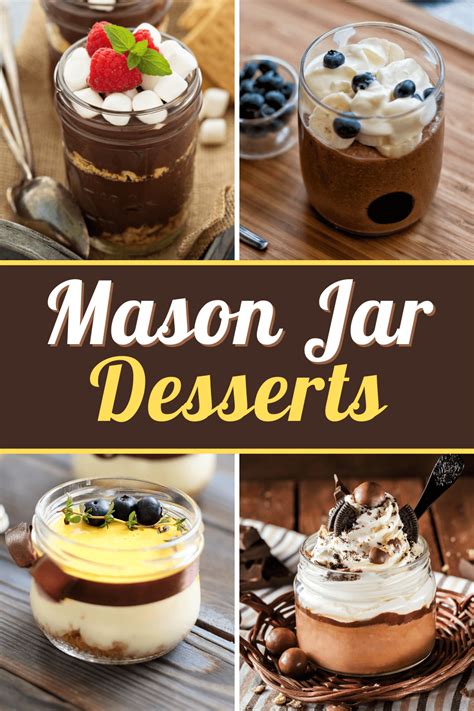 Dessert Mason Jar Presents Artofit