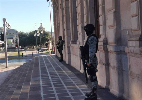 Instalan Mesa De Seguridad En Palacio De Gobierno El Pueblo