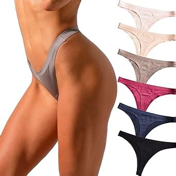 VISSAY Women S Invisible Seamless Bikini Underwear Ice Silk Yoga Half