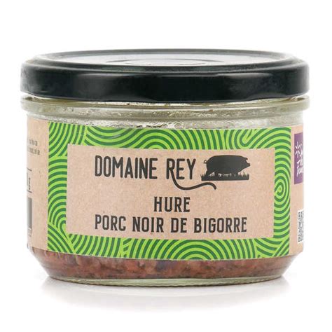 Hure of Porc Noir de Bigorre PDO Farmhouse head pâté Domaine Rey