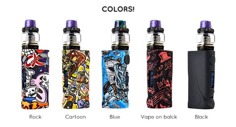 Vapor Storm Eco Pro Starter Kit W Tc Mod With Mm Ml Hawk Tank