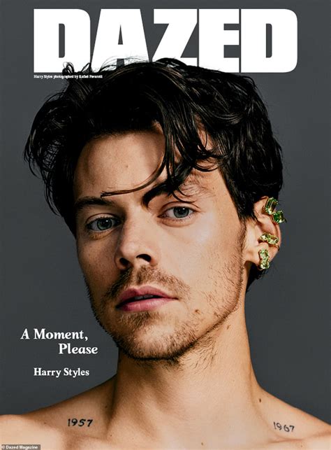 Harry Styles Dons Dresses And Heels As He Covers Dazed Magazine Daily