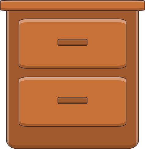 wooden cabinet object 19939806 PNG