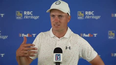 Jordan Spieth Saturday Flash Interview 2023 Rbc Heritage Fogolf