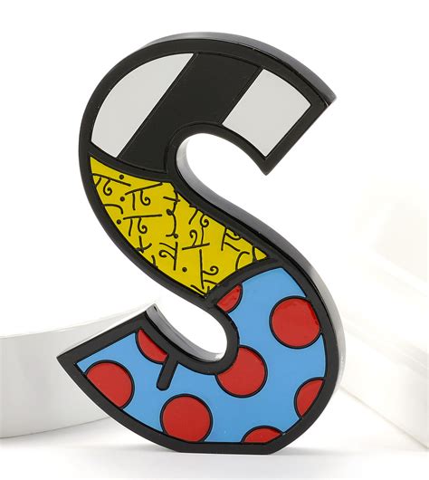 Romero Britto Letter Each Alphabet New T Boxed Ebay