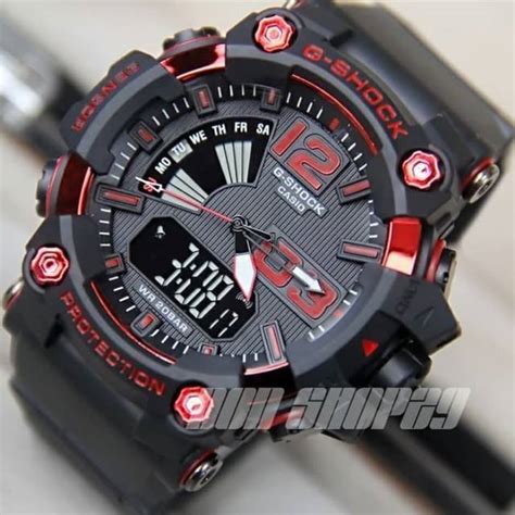 Jual Jam Tangan Casio Fashion Pria Gshock Water Resist Hitam Lis