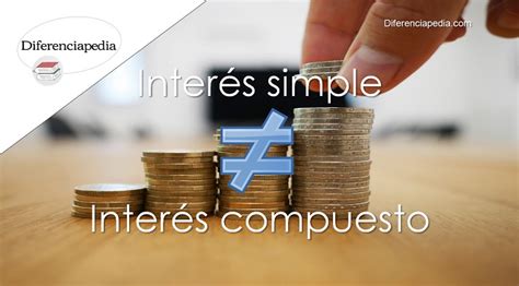 Diferencia Entre Interés Simple E Interés Compuesto Diferenciapedia