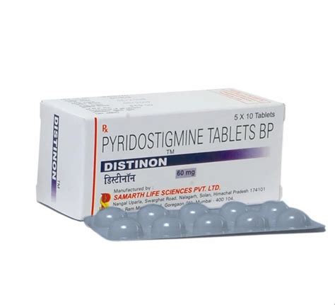 Pyridostigmine Bromide Tablets 60 Mg At Best Price In Mumbai Id 12620814888