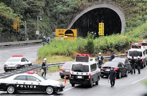 山陽道トンネル火災 反対の東行き車線、通行止めを11日午後8時に解除47news（よんななニュース）