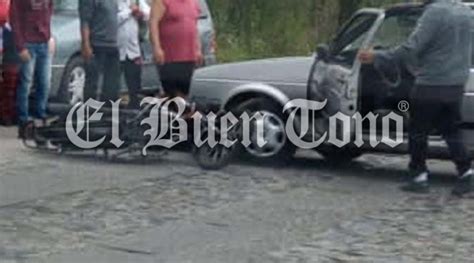 Choque Deja Una Persona Lesionada El Buen Tono