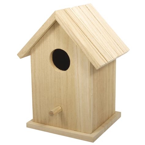 Wooden Bird House - Glitterwitch