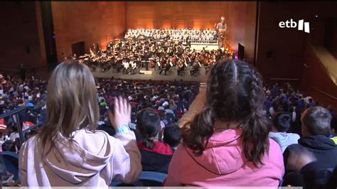 Vídeo Unos 5 000 alumnos disfrutan de obras de Ravel en el Kursaal