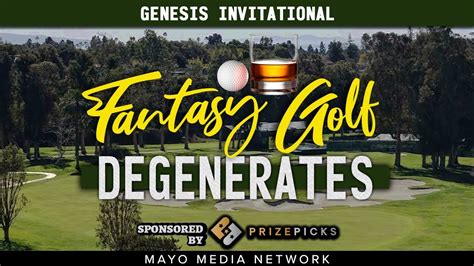 Genesis Invitational Draftkings Plays Fantasy Golf Degenerates