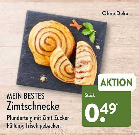 Mein Bestes Zimtschnecke Angebot Bei Aldi Nord Prospekte De