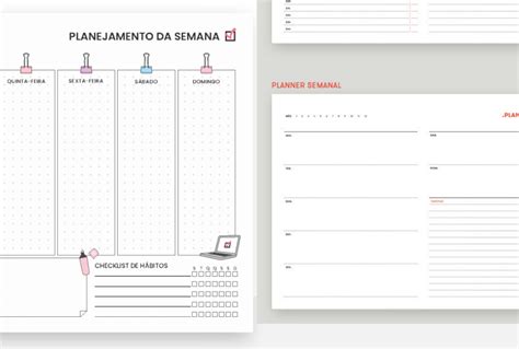 Planner Checklist Para Imprimir