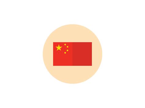 Chinese New Year Flag Flat Icon Graphic by humanbeing studio · Creative ...