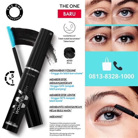 Jual Harga Promo The One In Wonder Lash Mascara Waterproof