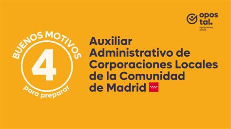 Oposiciones A Auxiliar Administrativo De Corporaciones Locales De La