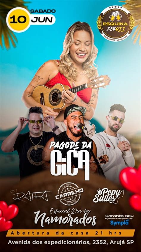 Pagode Da Gica Aruj Esquina Zer Em Aruj Sympla