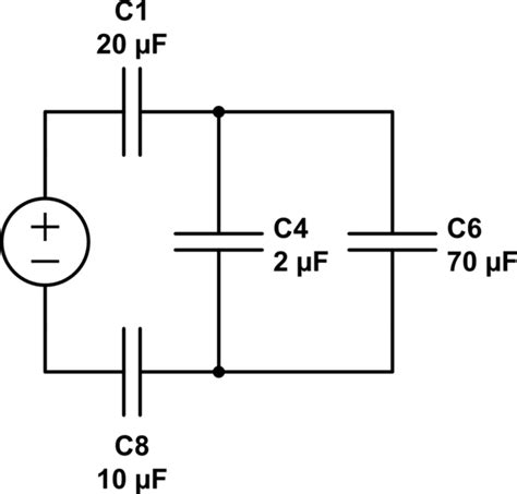 Help with capacitor circuit calculations - Electrical Engineering Stack ...