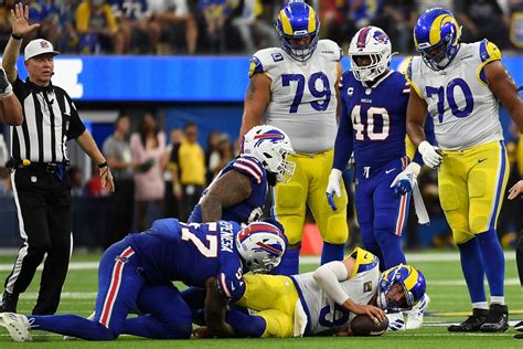 Rams Bills Winners And Losers Matthew Stafford Loses Big To Josh Allen