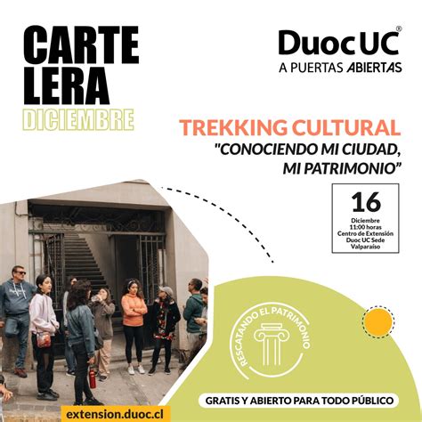 Centro de Extensión Duoc UC invita a conocer el Patrimonio de