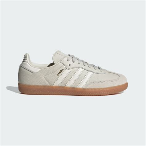 Adidas Samba OG Shoes Beige Free Shipping With AdiClub Adidas US