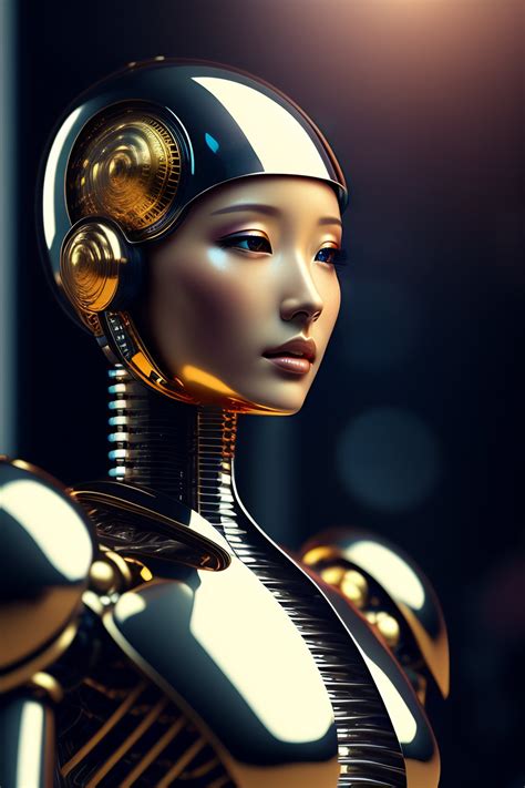 Lexica - Artificial intelligence, android, looking human, thinking