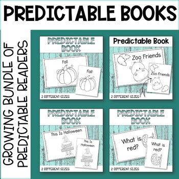 Predictable Books BUNDLE by Send Me No Apples | Teachers Pay Teachers