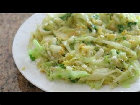 Bắp cải xào trứng (Cabbage Stir-fry with Eggs) Recipe - YouTube