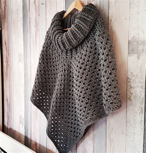 Poncho de crochê 80 modelos lindos e tutoriais para crochetar o seu já