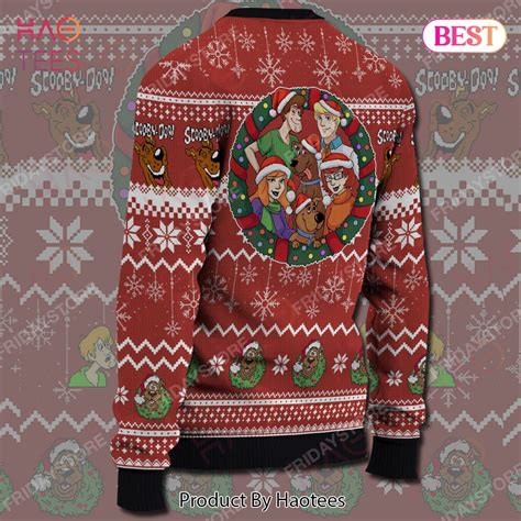 Scooby Doo Ugly Sweater SD Scooby Dog With Friends Christmas Amazing Sweater Scooby Doo Sweater 2022