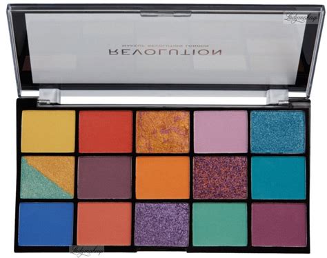 Makeup Revolution Reloaded Shadow Palette Palette Of 15 Eye Shadows