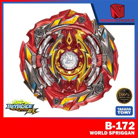 Beyblade Burst Turbo Beyblade Beyblade Burst Superking B 172 World Spriggan Unite 2b Shopee