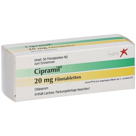 Cipramil® 20 Mg 50 St Mit Dem E Rezept Kaufen Shop Apotheke