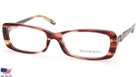 New Tiffany And Co Tf 2070 B 8081 Spotted Violet Eyeglasses Frame 55 16 135 Italy £13190