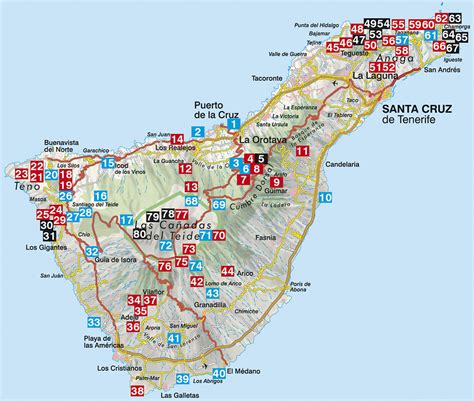 Tenerife Guide De Randonnees Guías Excursionistas Mapiberia Fandb