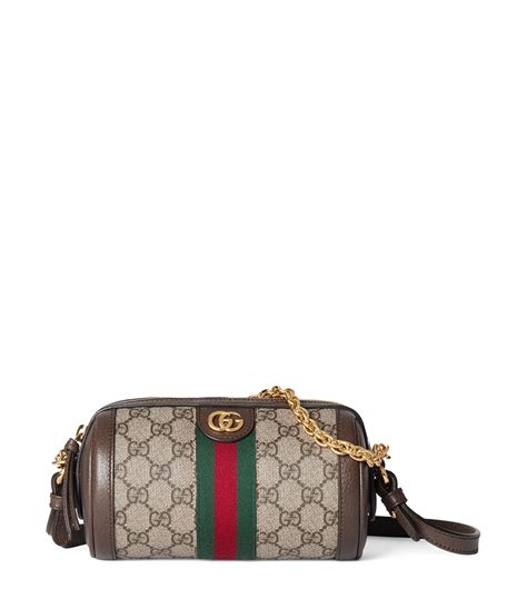 Womens Gucci Beige Mini Gg Supreme Ophidia Shoulder Bag Harrods Uk