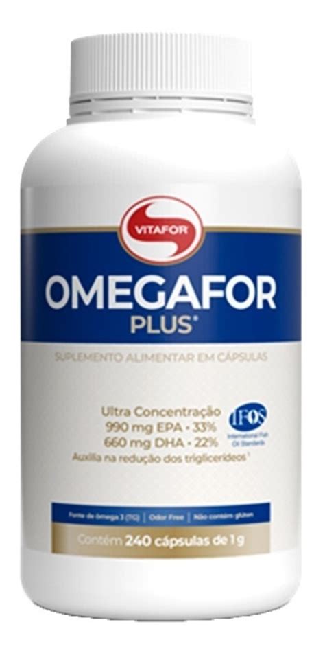 Vitafor Omegafor Plus Capsulas Mega Ultra Concentrado Epa Dha