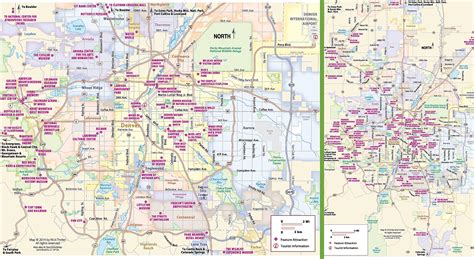 Tourist Map Downtown Denver