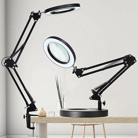 Amazon X Magnifying Glass With Light And Stand Kirkas In