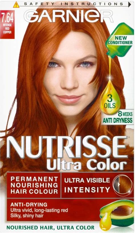 Garnier Red Hair Color Chart