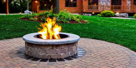 diy fire pit construction
