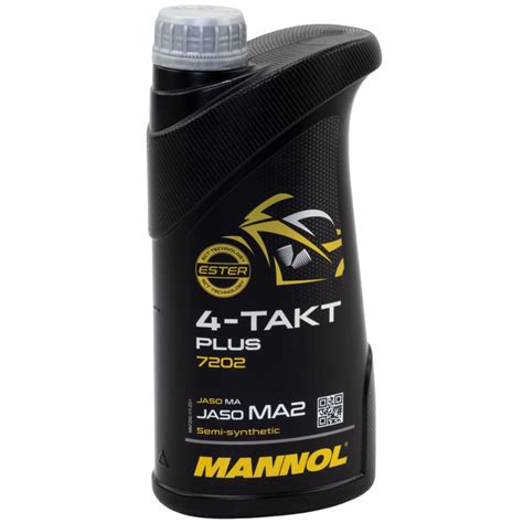 MANNOL Engine Oil 4 Stroke Plus API SL SAE 10W 40 1 Liter Engine Oil